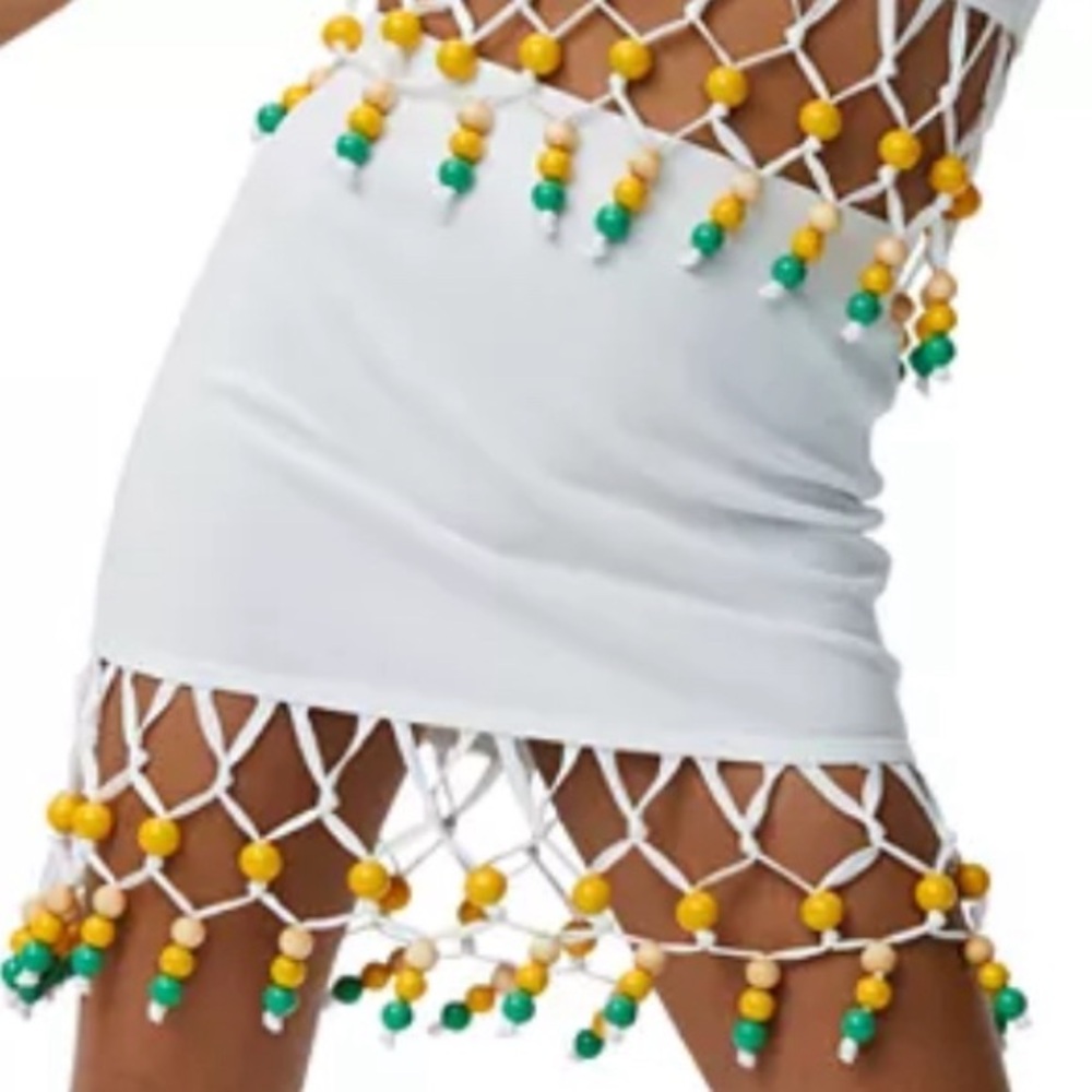 NWT SIMON MILLER
Doku Beaded Fringe Skirt - Picture 6 of 8